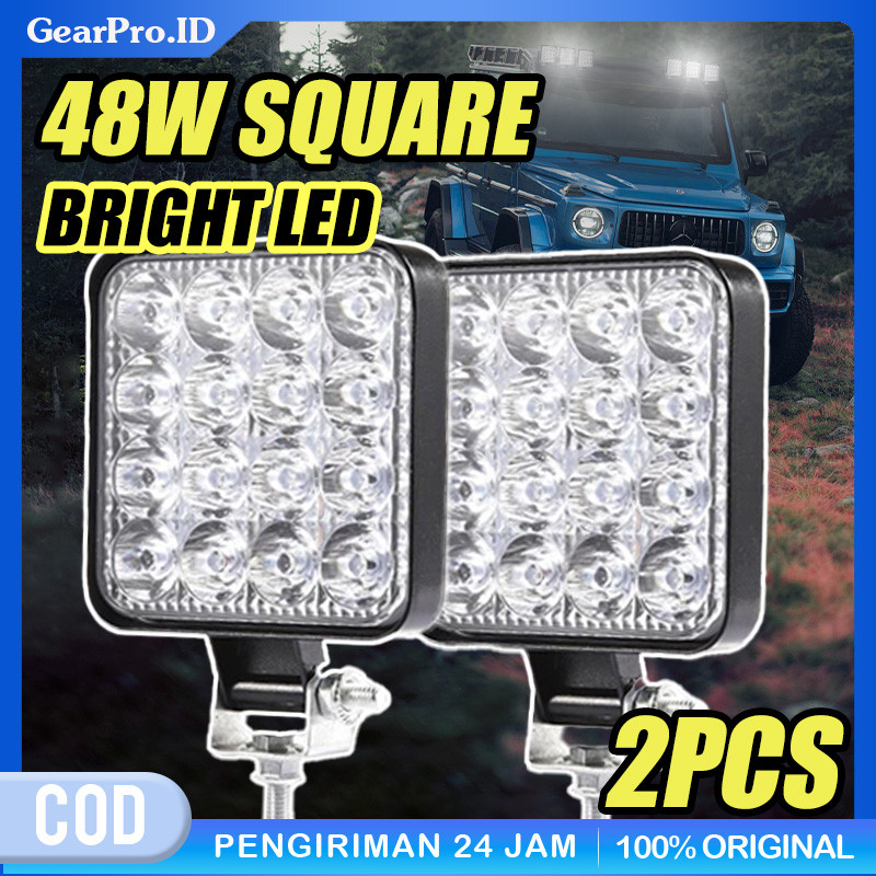 【COD】Lampu Sorot Mobil/Lampu Tembak Mobil 12 Volt/24 Volt/Lampu Sorot LED Mobil/Lampu Tembak Truk/La