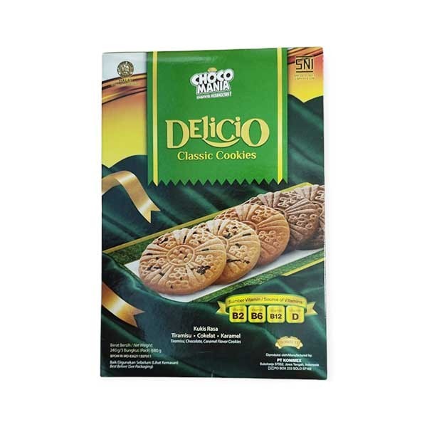 

BRINGZ DELICIO CLASSIC COOKIES 246GR