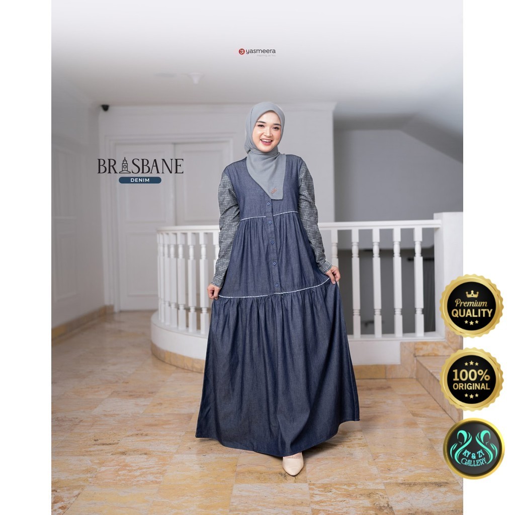 Yasmeera | Couple Set Gamis Brisbane El-Rasheed