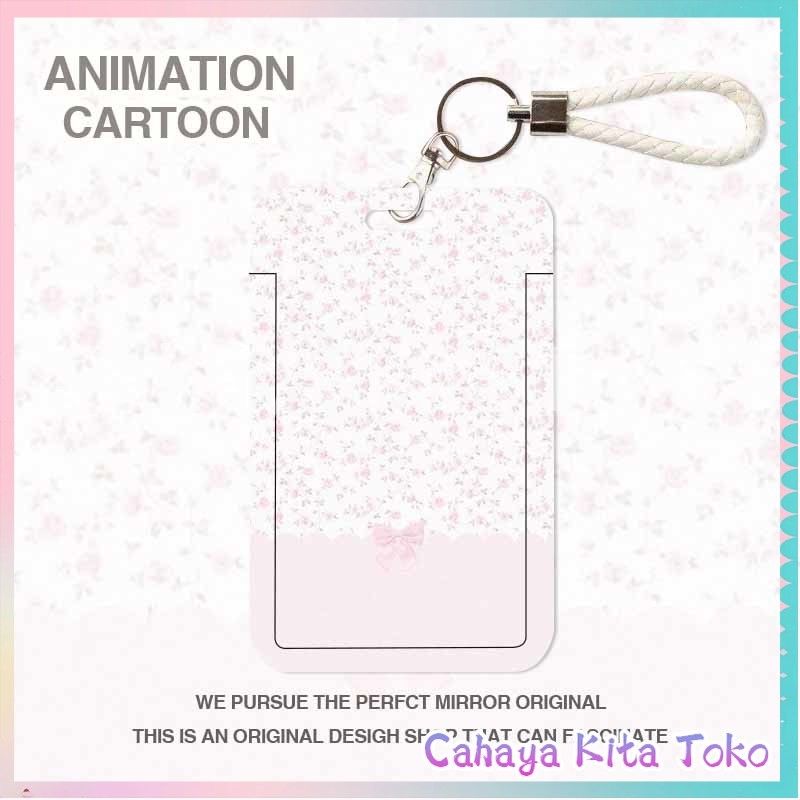 

ID CARD HOLDER/SARUNG KARTU/pesanan Hadiah Khusus/SUPPORT HARGA GROSIR/Kerah bunga memenuhi layar