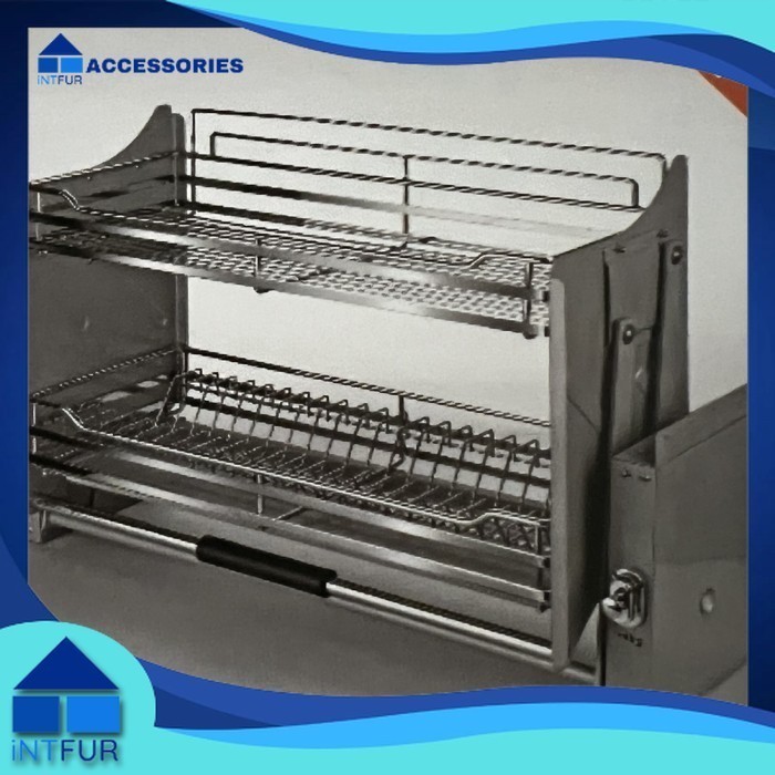 Rak piring 600,900mm /pull down multipurpose rack XC 26260 / 26290