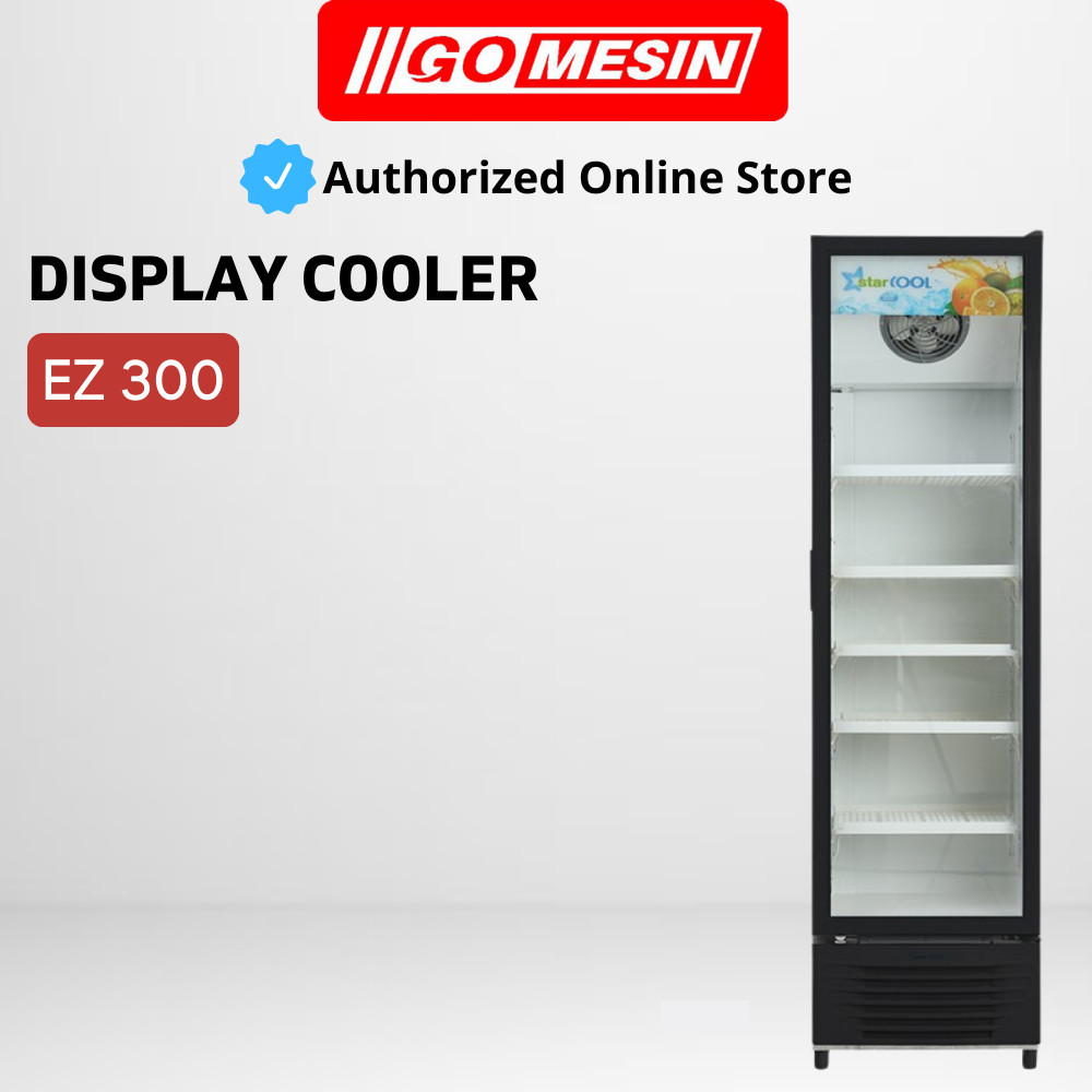 Kulkas Pendingin Minuman Gomesin EZ 300 EZ-300 Showcase Chiller