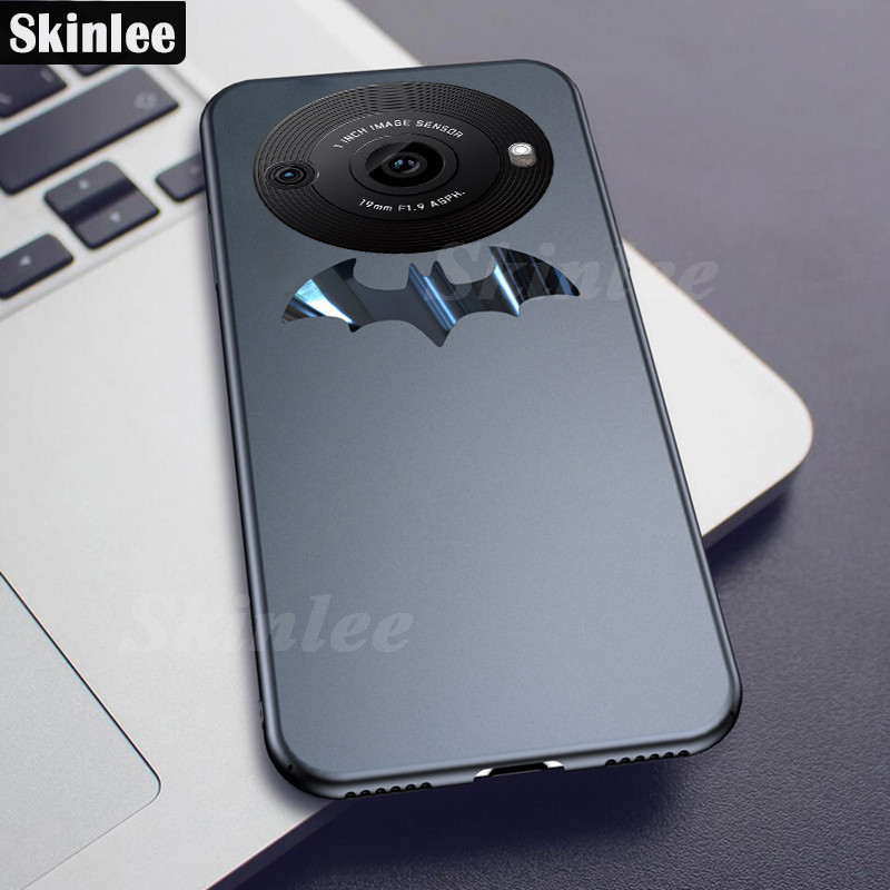 For Sharp Aquos R8S R9 R10 Pro Sense 9 10 Casing Case Slim Slick Metal Bat Pattern Phone Cover for S