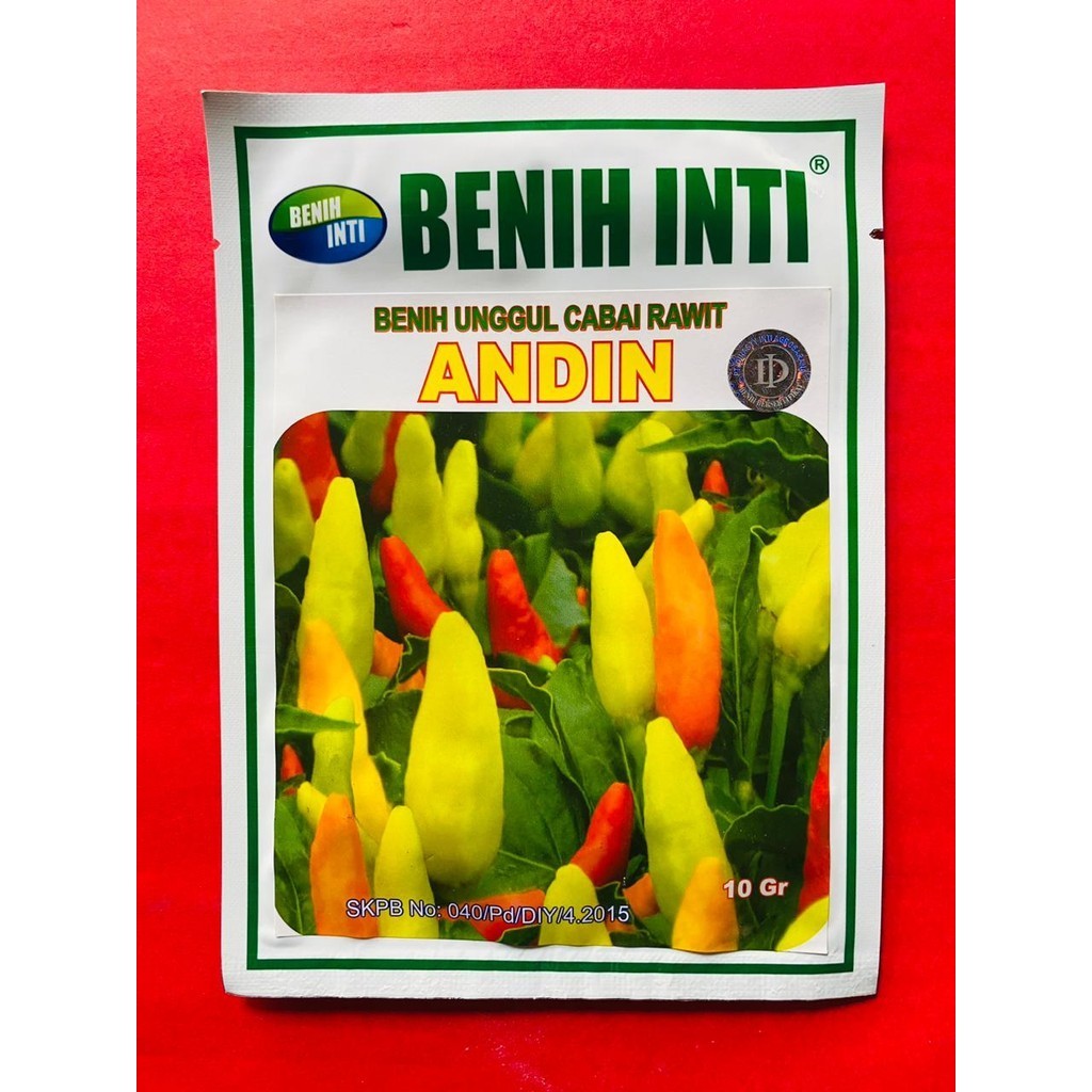 Benih Cabe Rawit ANDIN  kemasan 10gr PT Dinasty Inti Indonesia