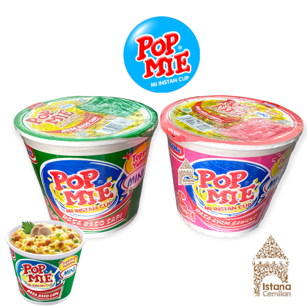 

POP MIE Mini Ayam Bawang / Baso Sapi - JSF