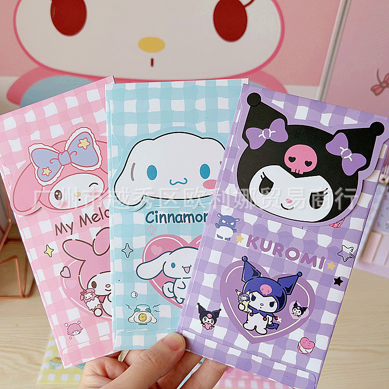 

(Shopping) (4lbr）Amplop Lebaran sanrio cinnamoroll kuromi melody hellokitty doraemon
