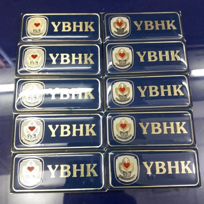 

PROMO!! -Nama Dada / Name Tag / Papan Nama Kuningan & Stainless - PENITI