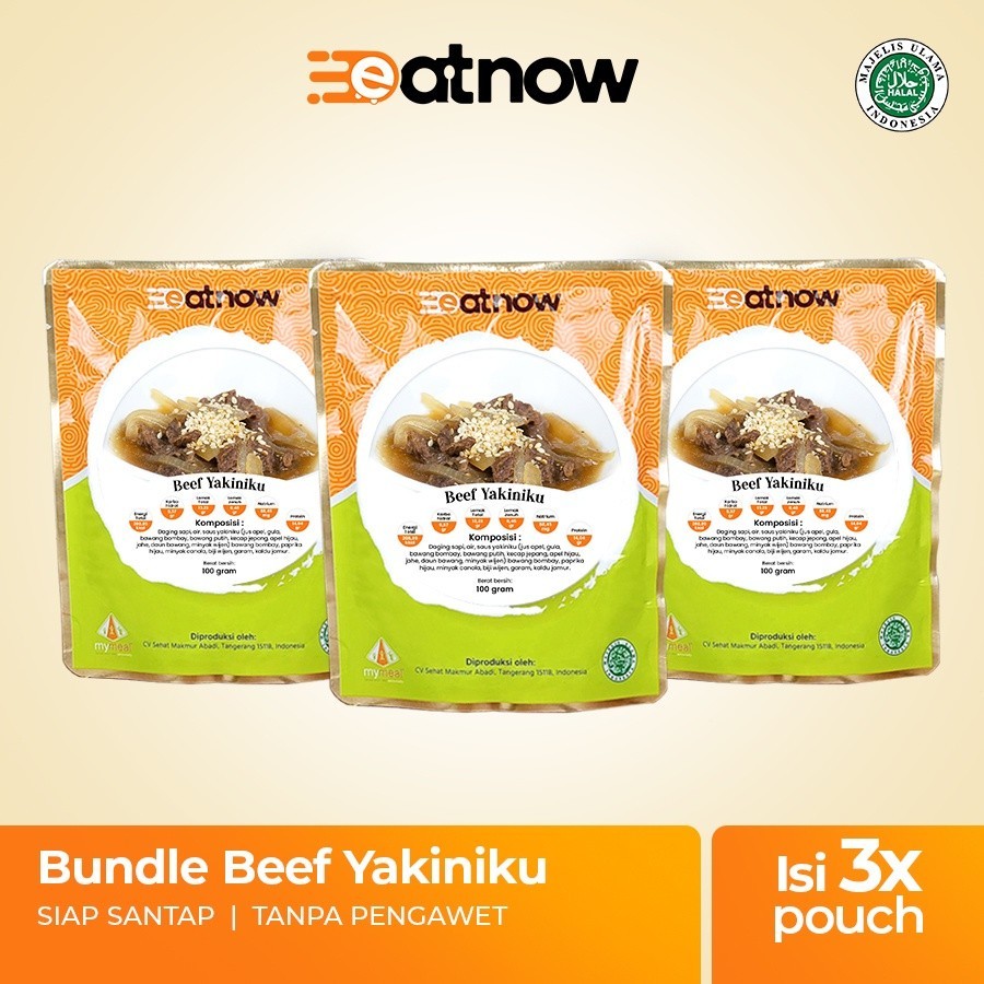 

EatNow Bundle Beef Yakiniku - Makanan Instan - Makanan Siap Saji