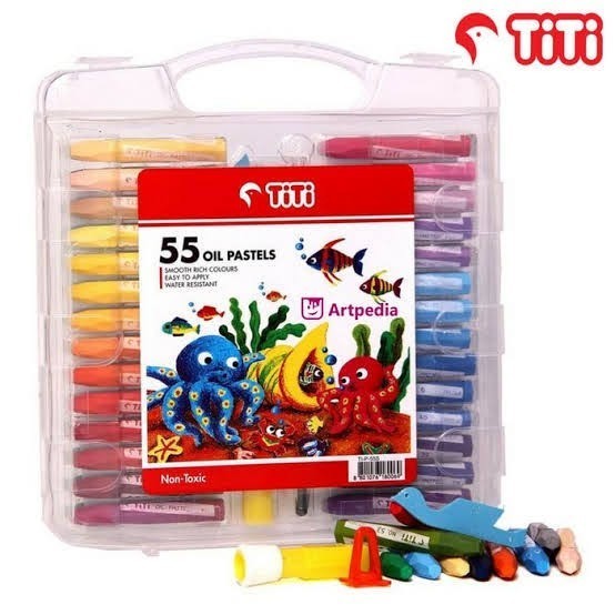 

oil pastel titi/joyko 55 warna