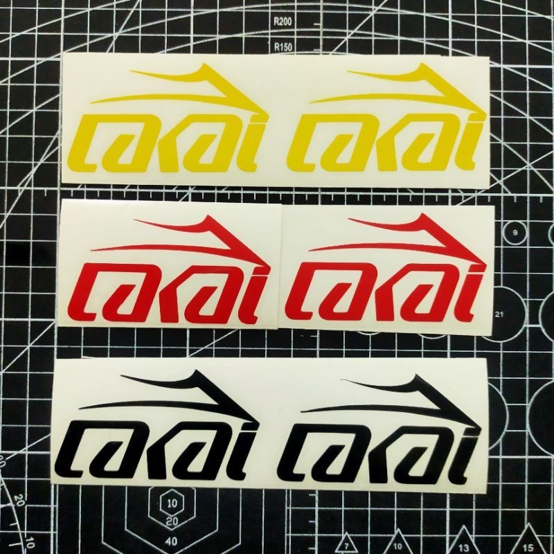 

Stiker Cutting LAKAI Skateboard Stiker Lakai