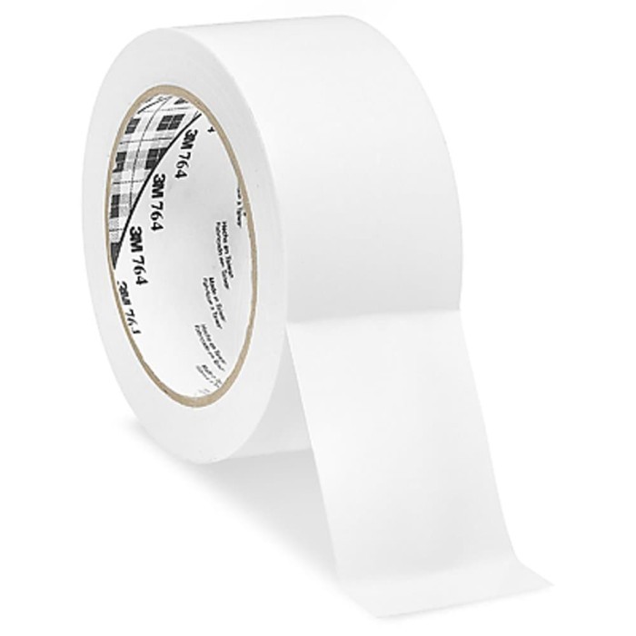 

Grosirt Lakban Lantan 3M 764 Vinyl tape 2in x 33 Mtr PUTIH