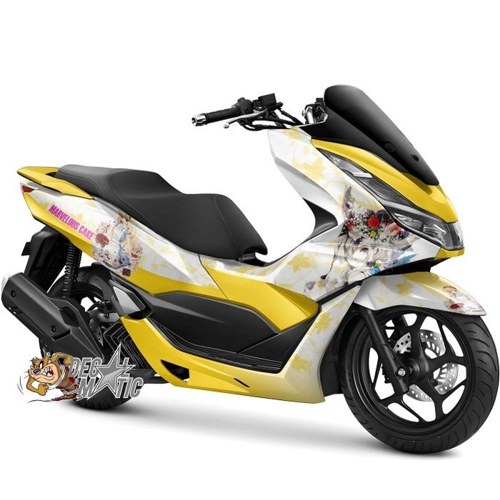 Stiker PCX Full Body - Decal Full Body Motor Honda PCX 150  PCX 160 PCX 2025 Cewek Anime