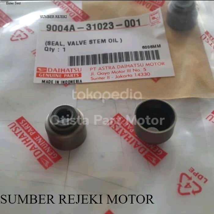 SEAL KLEP VALVE DAIHATSU GRANMAX GRANDMAX GRAN MAX GRAND MAX