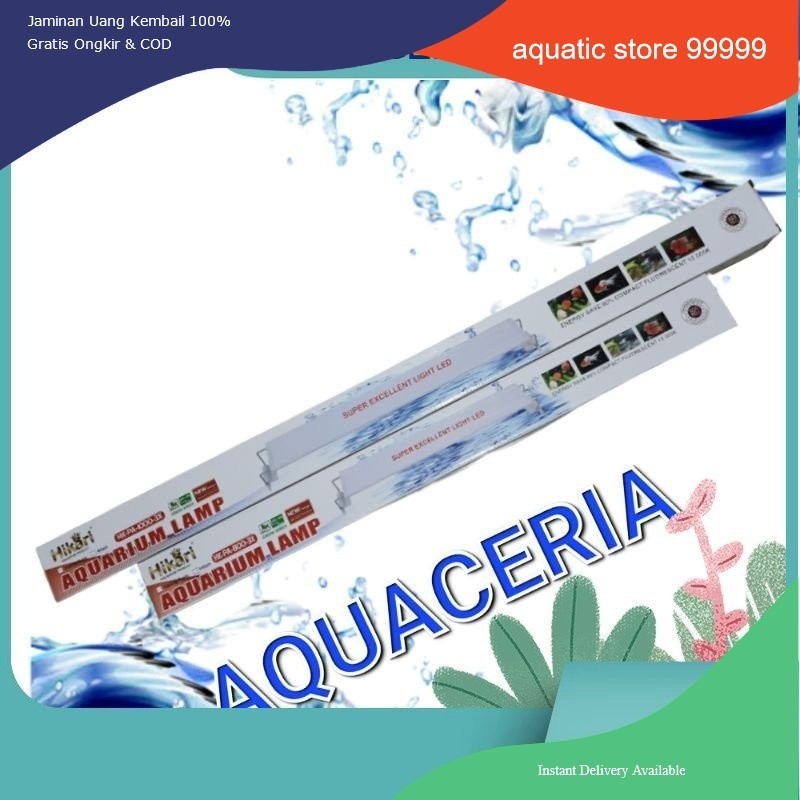 Lampu Gantung Aquarium 100 cm HIKARI PA 1000 3 X LED Aquarium 3 Mode ganti Warna