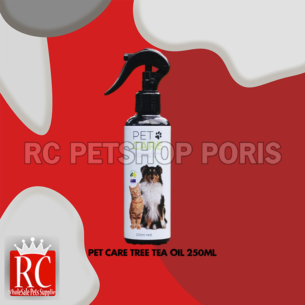 Pet Care Tea Tree Oil Spray Jamur Kutu Kucing Anjing