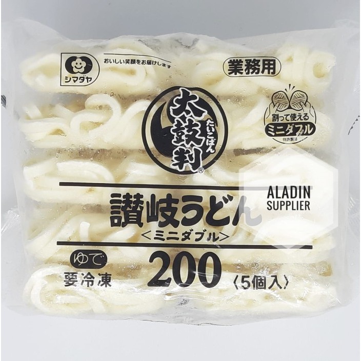 

Shimadaya Sanuki Udon Taikoban - Frozen Udon - 200 gr