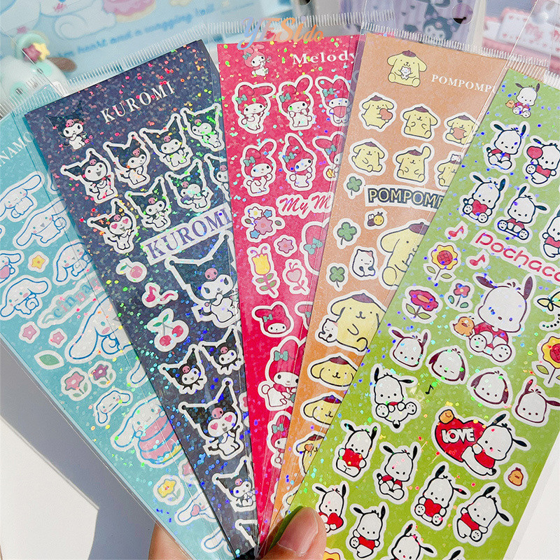 

COD✨ Stiker Motif Sanrio Lucu Murah Dekorasi Journal Diary Scrapbook-YES