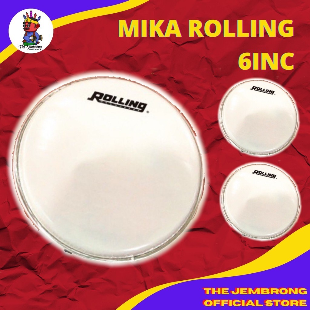 MURAH Mika Rolling 6 inc Mika Darbuka Murah Mika Dumbuk Mika Kecil Head Dumbuk 6inc Rolling