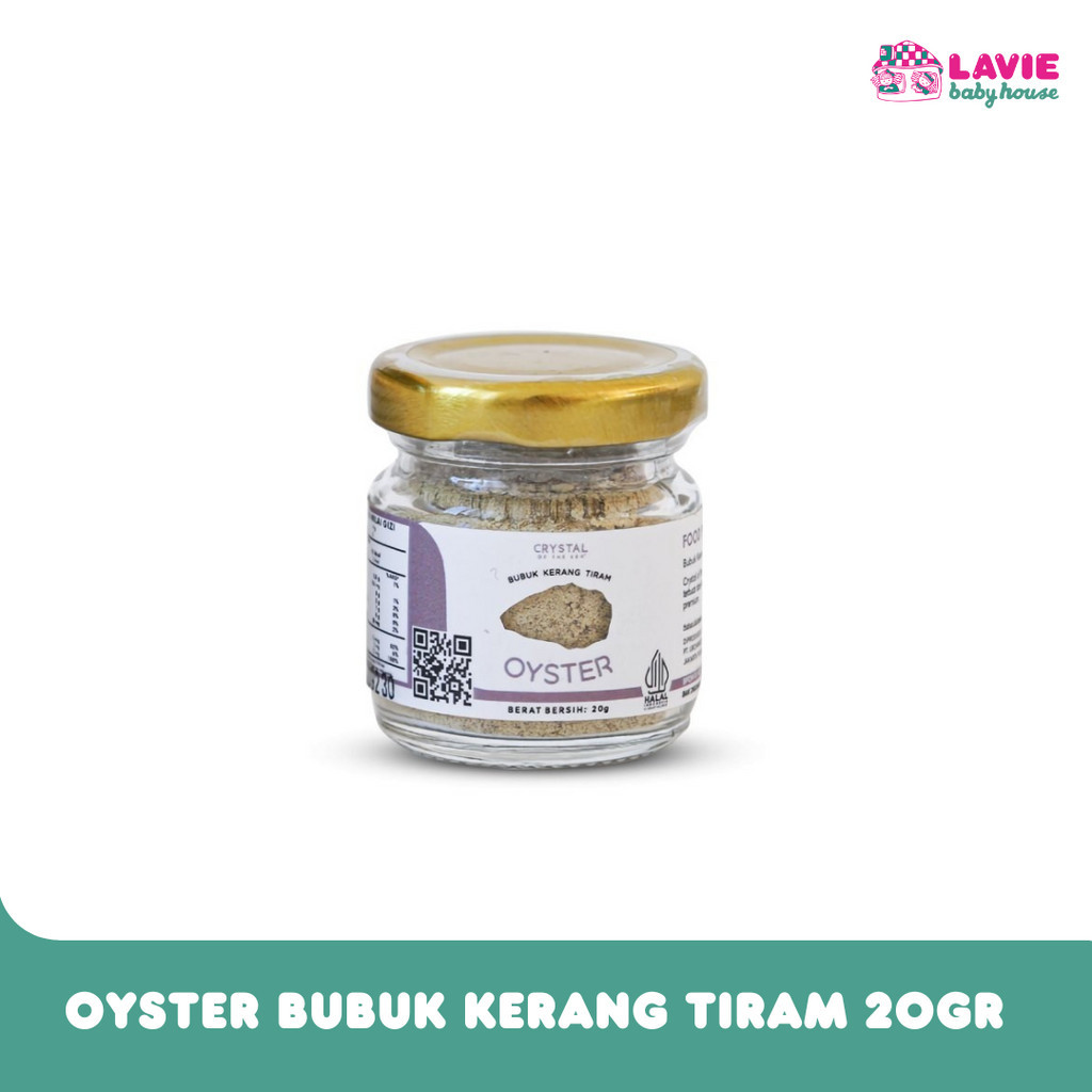 

Crystal of the sea Bubuk Kerang Tiram Oyster 20g