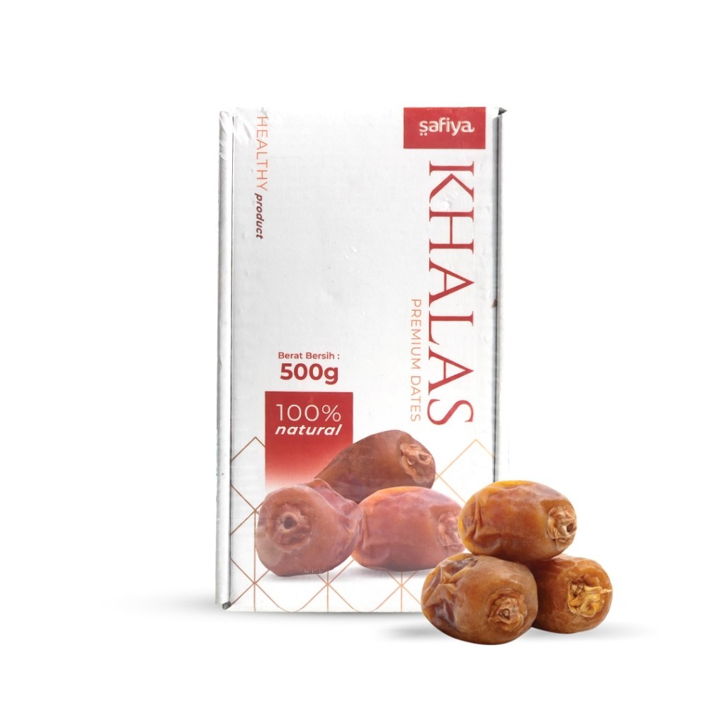 

Kurma Khalas Saad 500 Gram Kurma Kholas Premium Legit Safiya