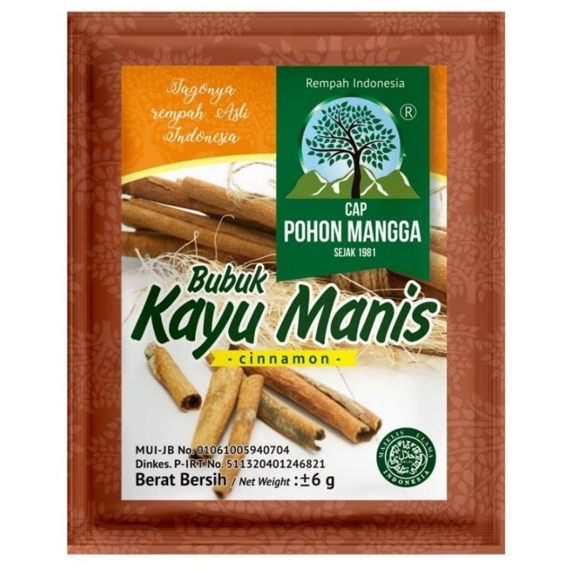 

Syegar Fresh Bubuk Kayu Manis Bubuk 4gr