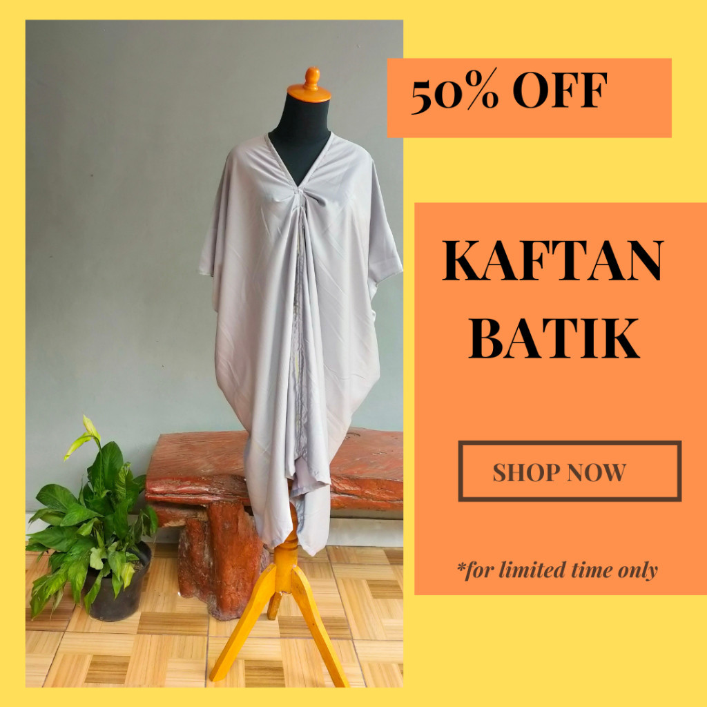 Terbaru Cod Dress Wanita Wisuda Premium Kaftan Lebaran Gamis Muslim Jumbo Motif Batik Terbaru Adem D