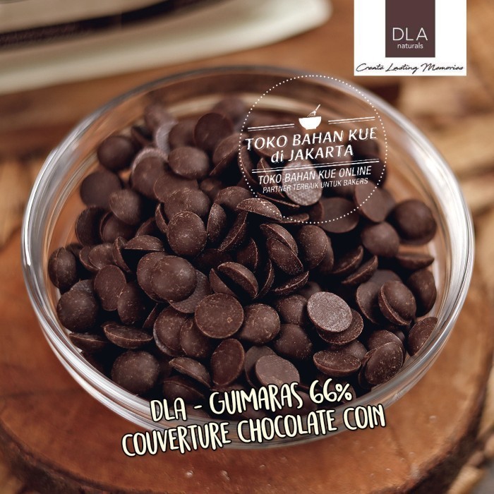

DLA Couverture – GUIMARAS Dark Chocolate Coin 66 500gr Coklat Masak