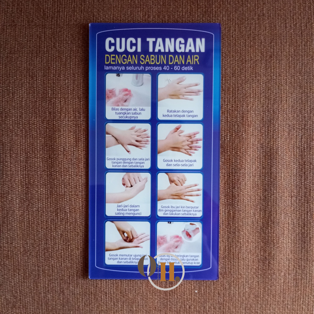 

Custom akrilik cuci tangan dengan sabun dan air mengalir - Akrilik CTPS