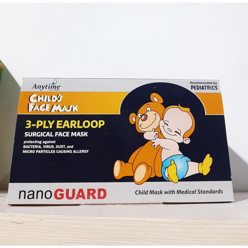 Anytime Child Face Mask - Masker Medis Anak 40s