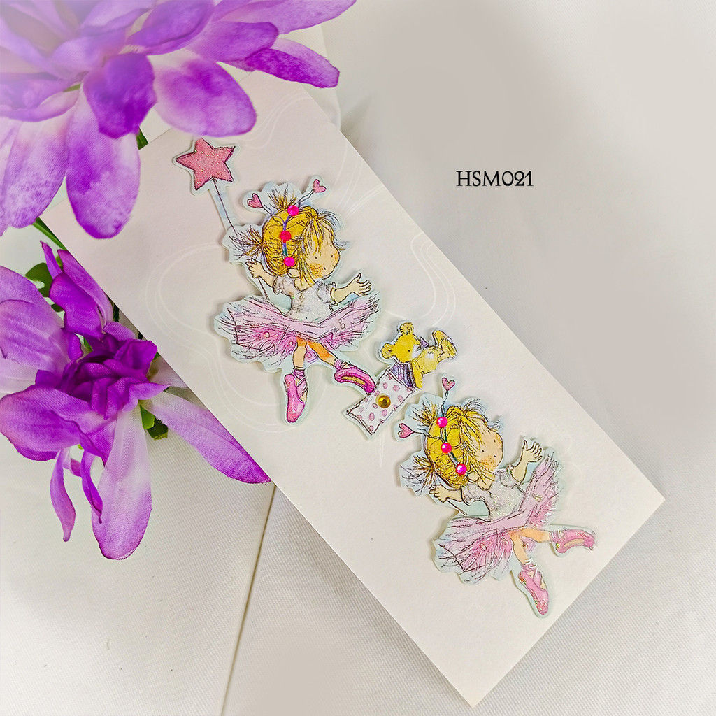 

3D Sticker Fairy Girl Scrapbook Kit HSM021