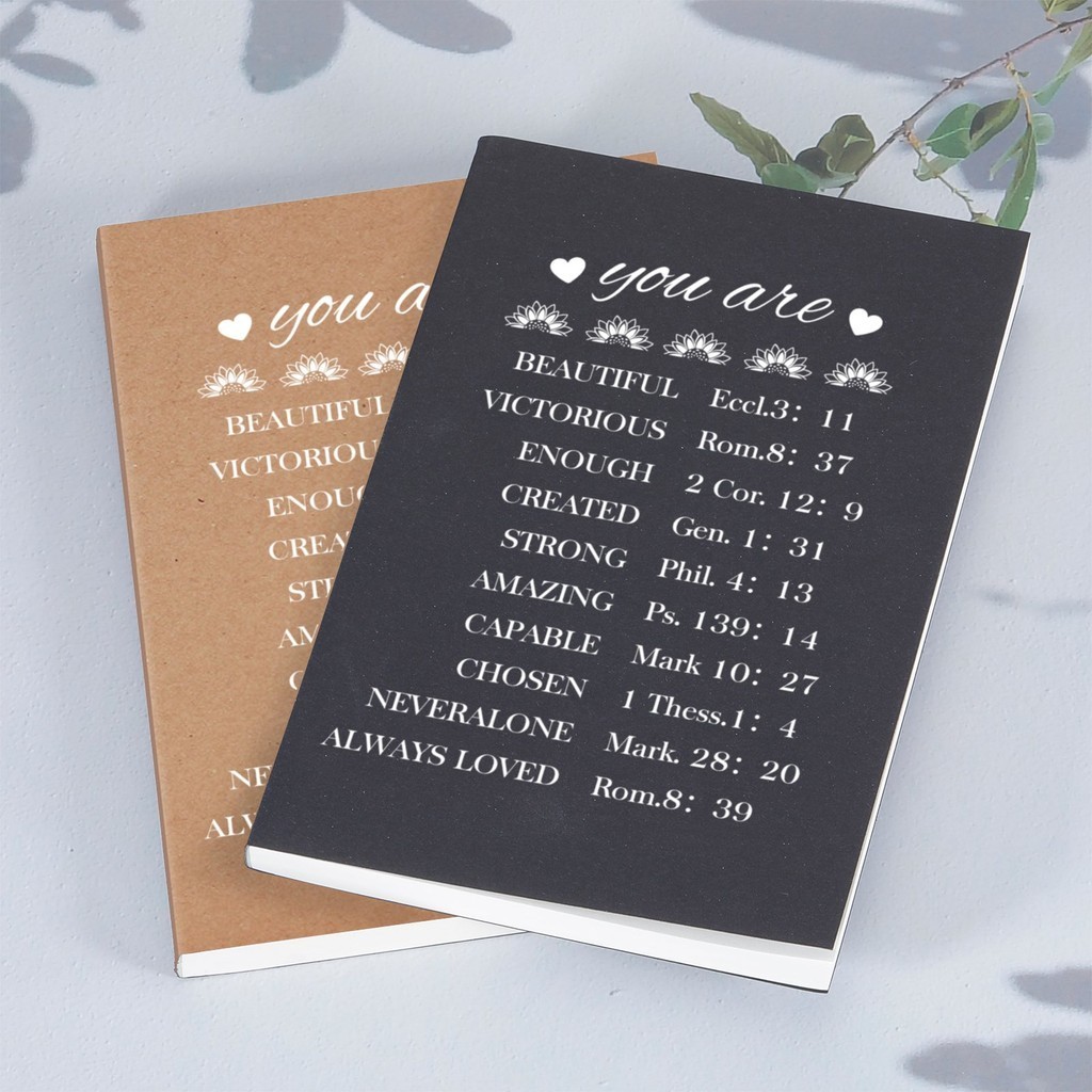 

Personalized Notebook You Are Inspiration Bible Verse Gift Inspirational Quote Gift Custom Inspiration Journal You Are Beautiful