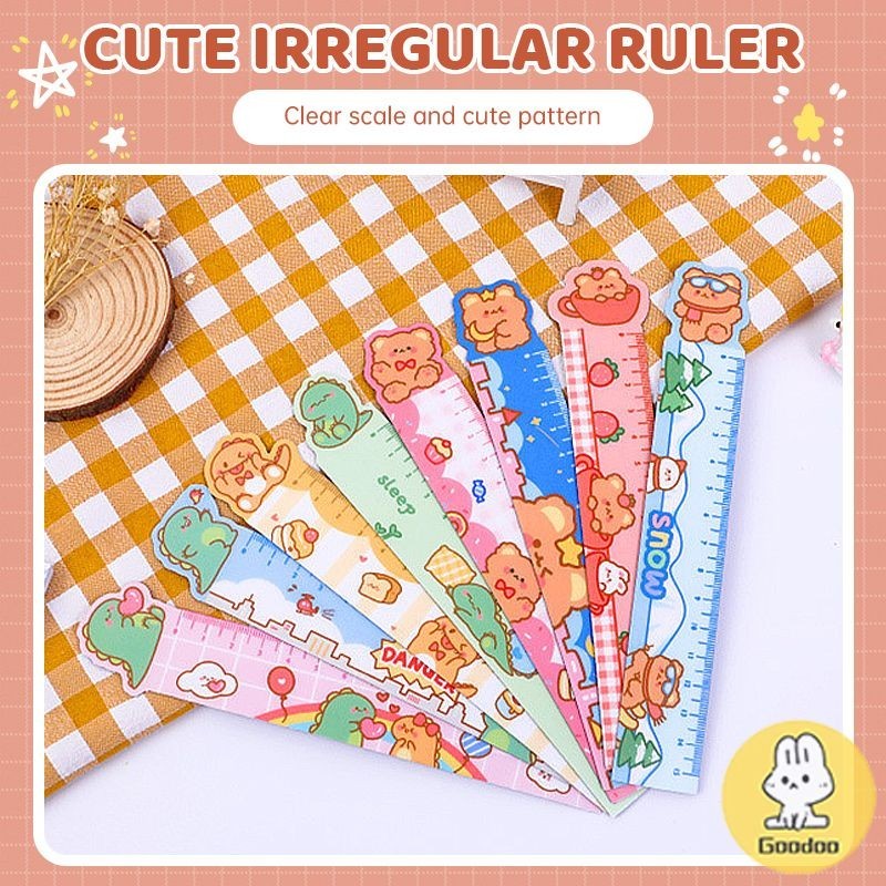 

Kartun Pita Pengukur Magnet Berbentuk Khusus Siswa Pengukur Skala Lulus yang Dapat Ditekuk - GOOD