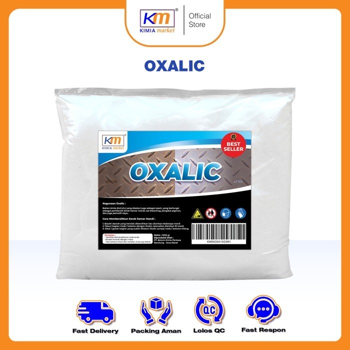 

Oxalic Acid / Asam Oksalat / Oksasil / Pencerah warna pakaian 1 kg