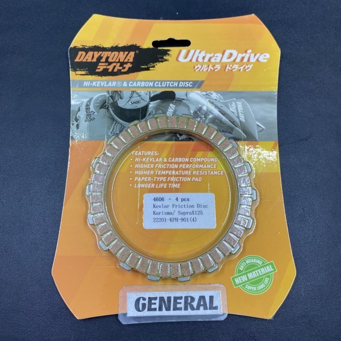 KAMPAS KOPLING RACING KARISMA SUPRA X 125 DAYTONA