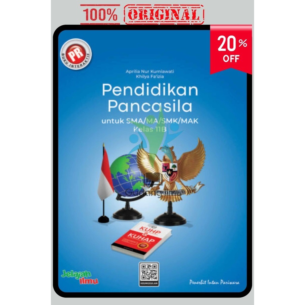 Buku PR/LKS interaktif PPKN SMA Kelas 11 Semester 2 Kurikulum Merdeka Tahun 2024