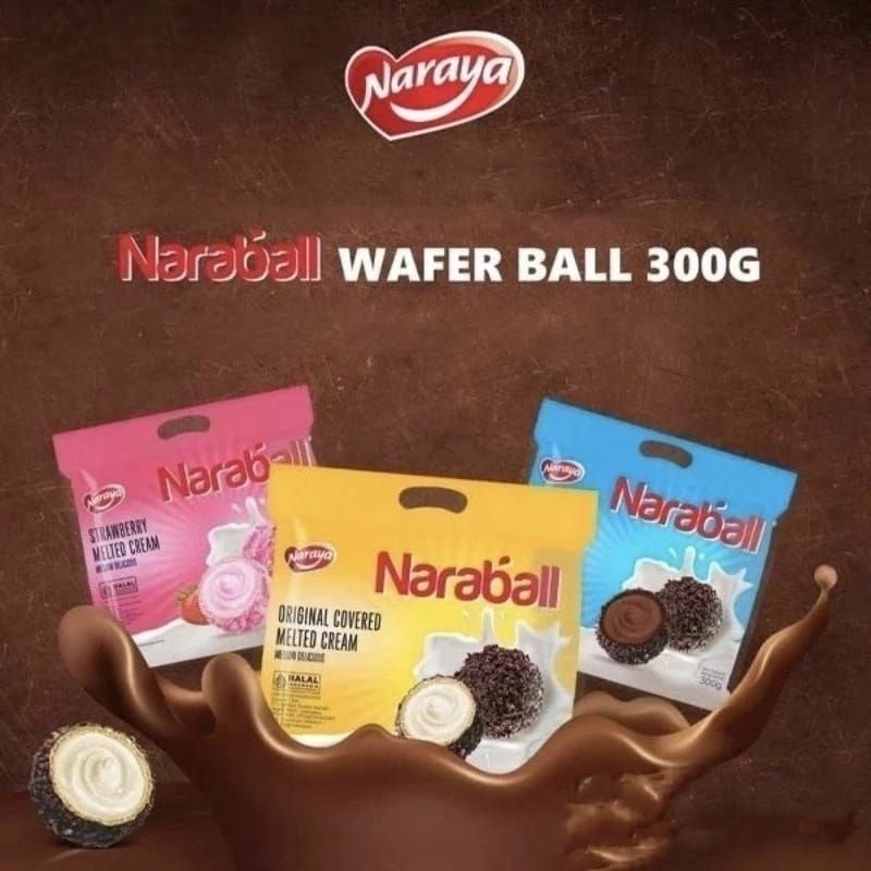 

RK60 NARAYA NARABALL WAFER BALL 300GR # INTER #