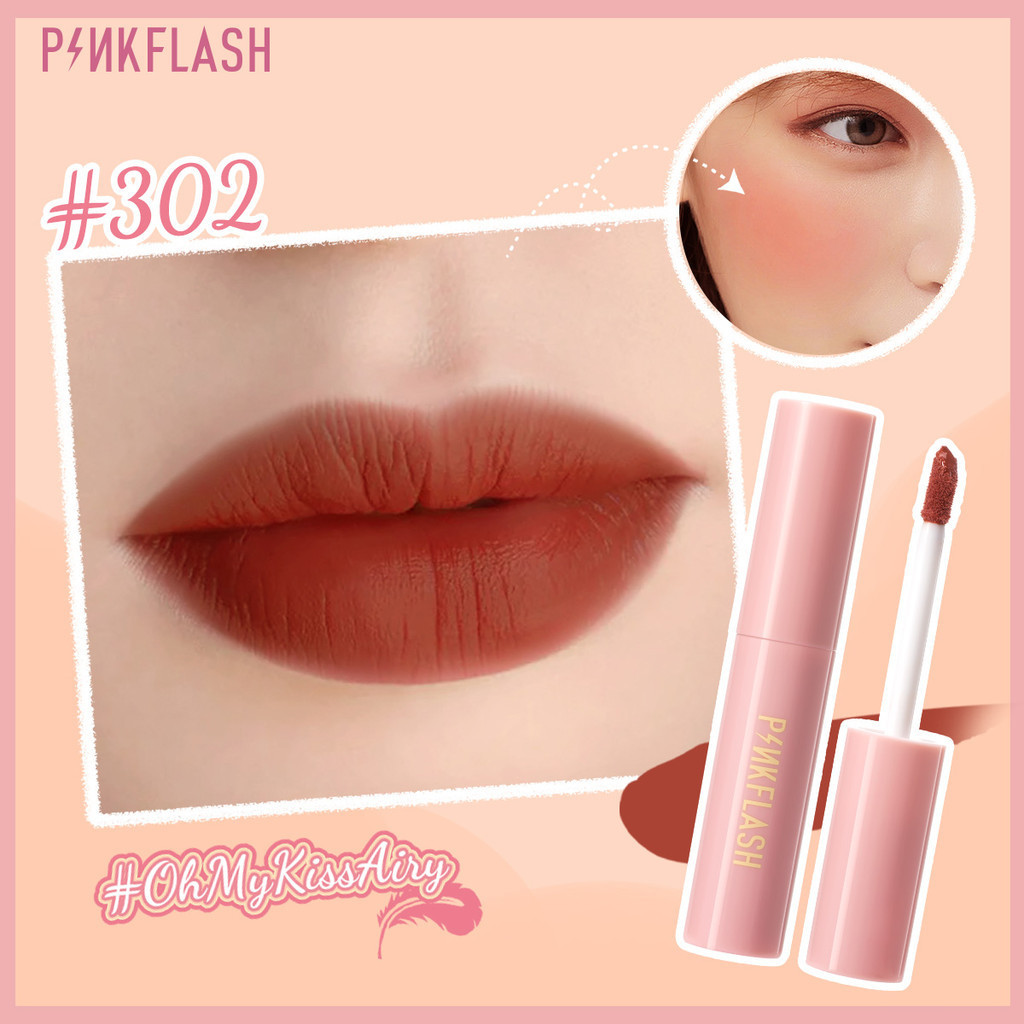 Pinkflash M01 Lip &amp; Cheek Duo Matte Tint - #302 | 30 ml