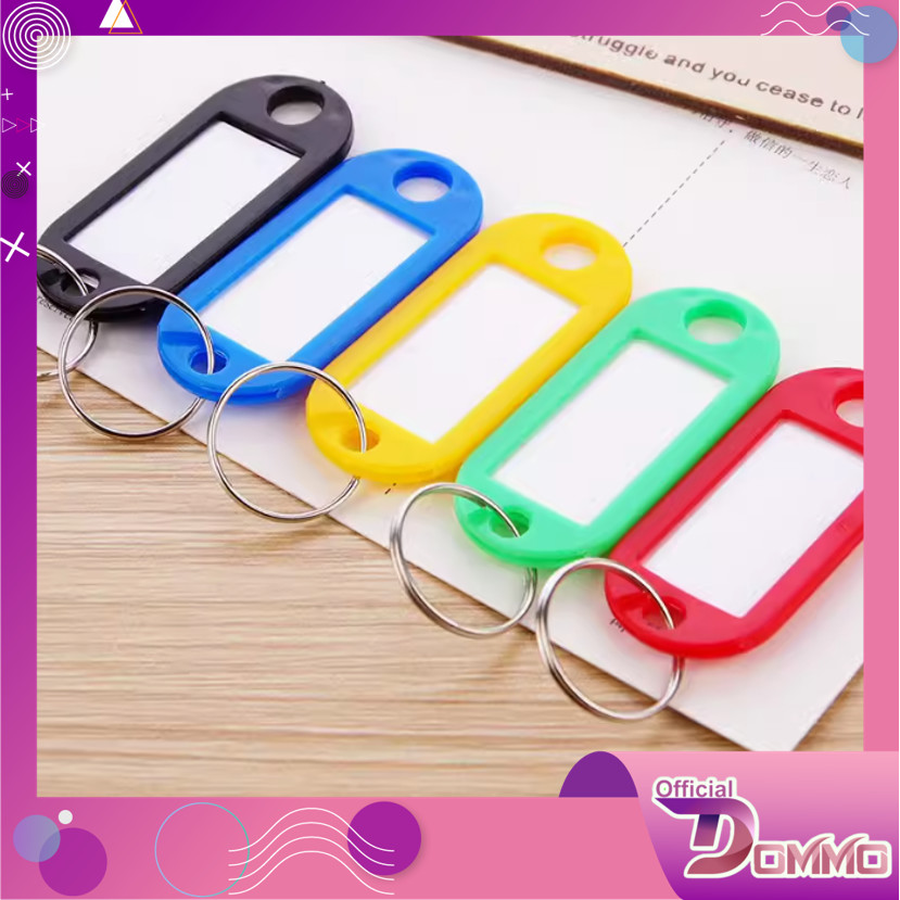 

DOMMO - D2053 Tag Gantungan Kunci Label Nama / Identifikasi Anda dengan Lebih Mudah