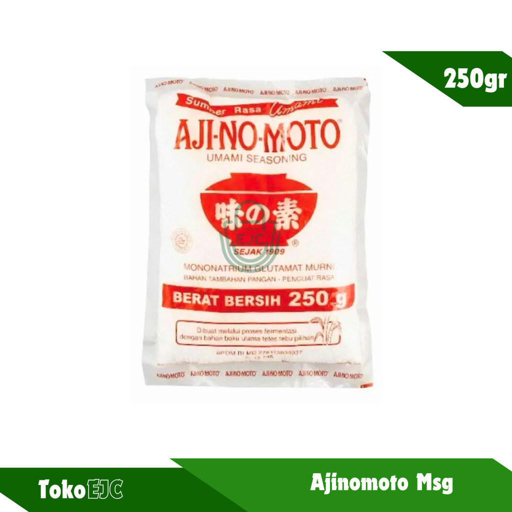 

[EJC] Aji No Moto / Penyedap Rasa / Vetsin Ajinomoto 250gr