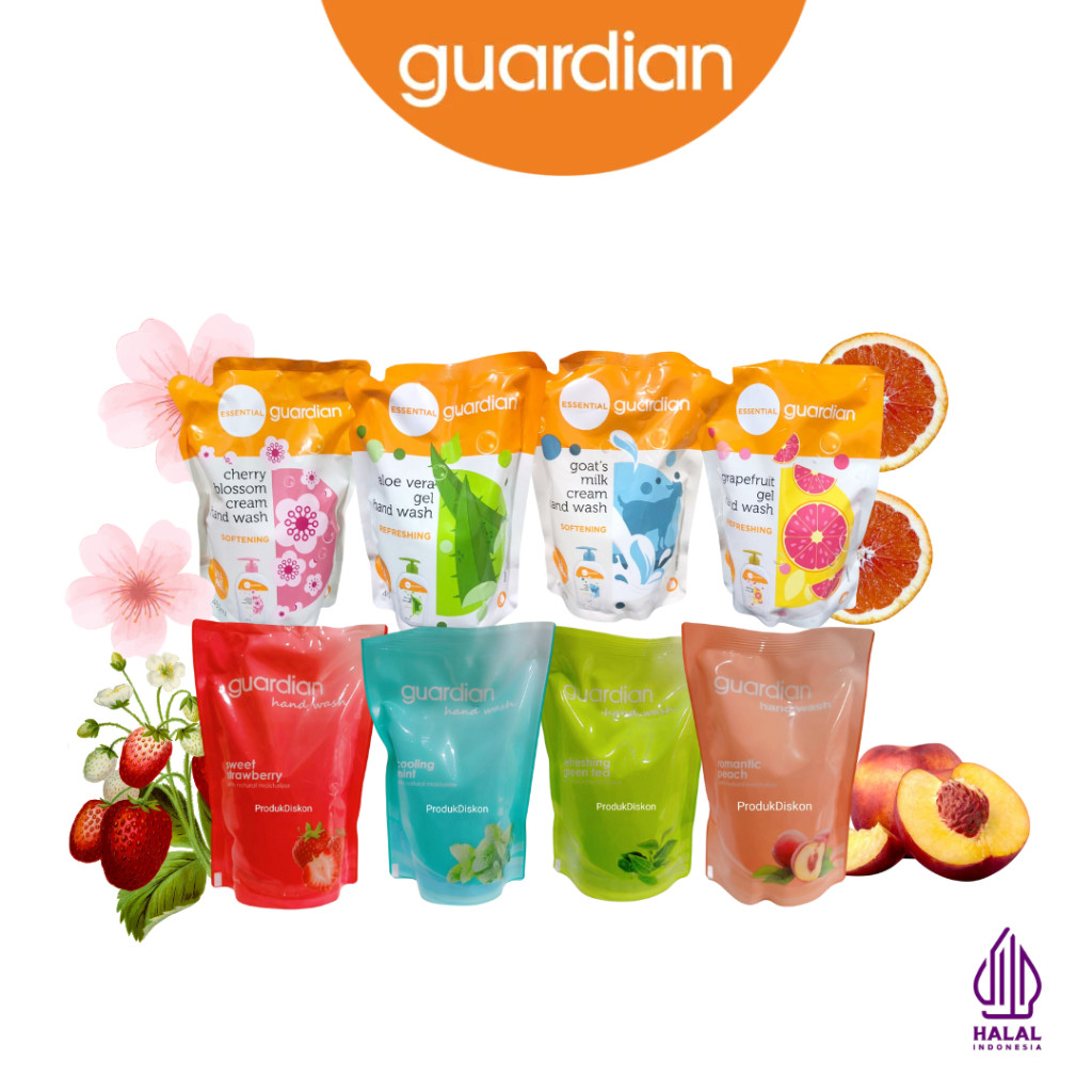 Guardian Hand Wash Refill 450ml - Sabun Cuci Tangan
