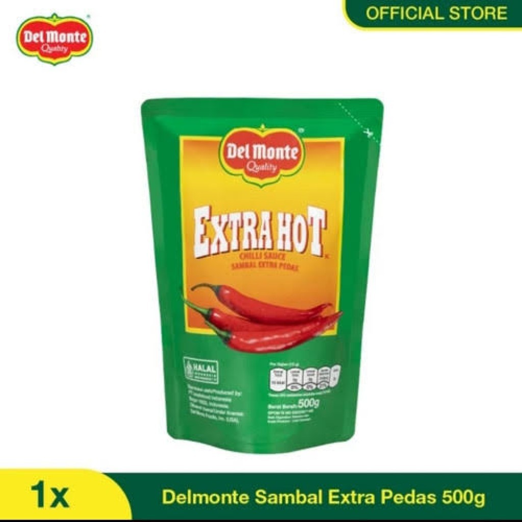 

[Saus] Del Monte Saus Extra Hot | Kemasan 500g