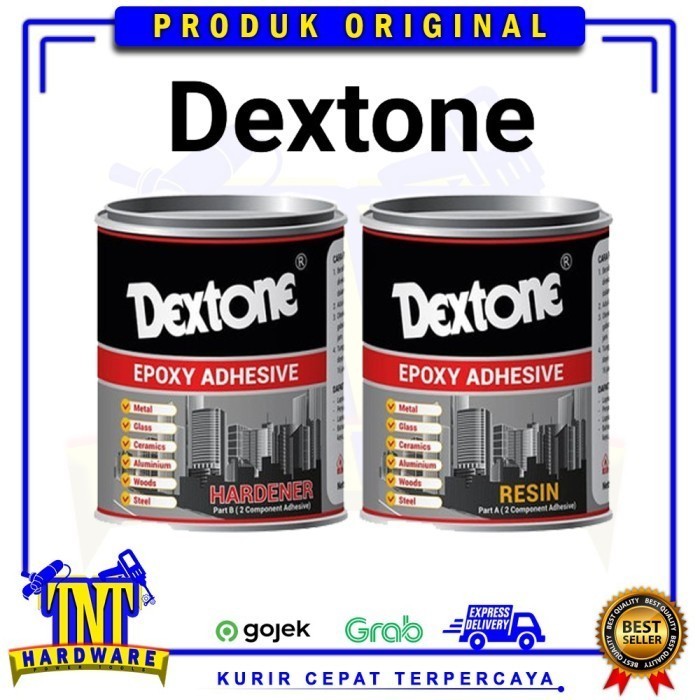 LEM DEXTONE 1kg - LEM EPOXY 2 KOMPONEN RESIN DAN HARDENER