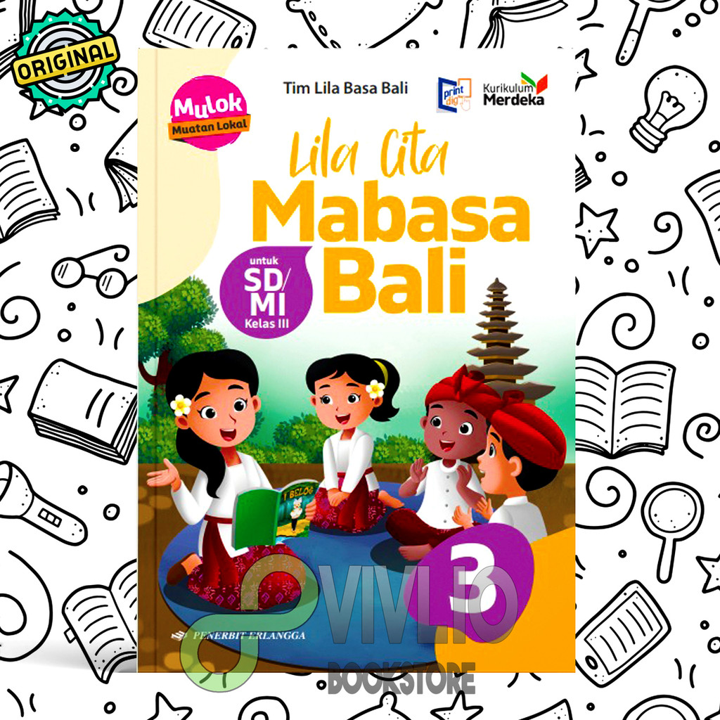 Lila Cita Mabasa Bali untuk SD/MI Kelas III Erlangga