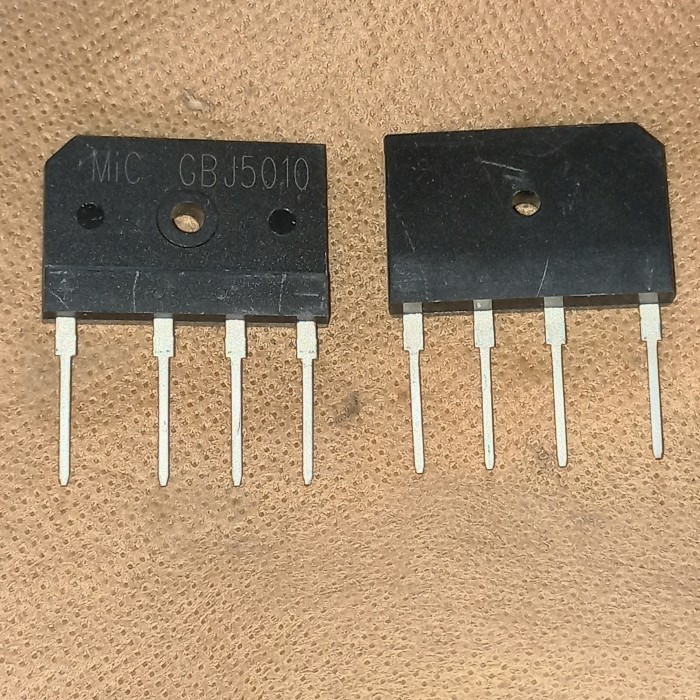 dioda 50A Original MIC 50 GBJ5010 amper ampere sisir kiprok bridge A Fajar elektro 2