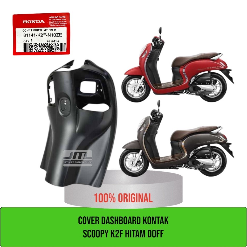 Cover dashboard kontak scoopy K2F hitam doff 81141-K2F-N10ZE