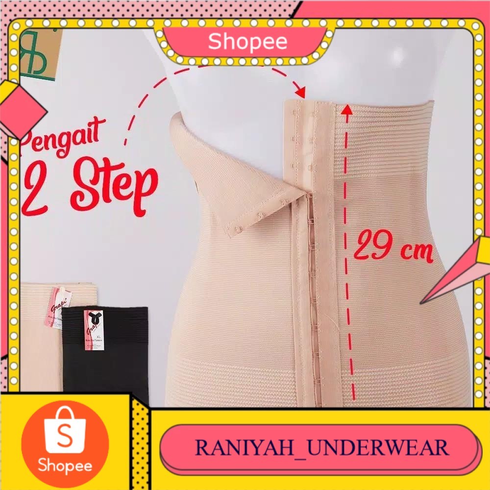 Golden Nick Yutind Korset Pengait Stagen Peramping Stagen Ppengecil Ppelangsing Pperut Tinggi 29 CM