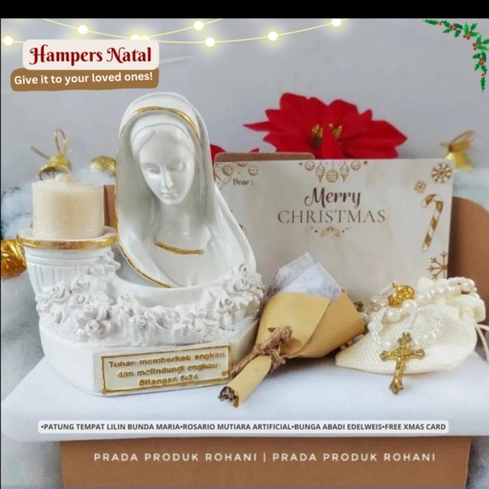 

[Best]PROMO Christmas hampers Kado natal Hadiah natal/Tempat lilin keluarga kudus