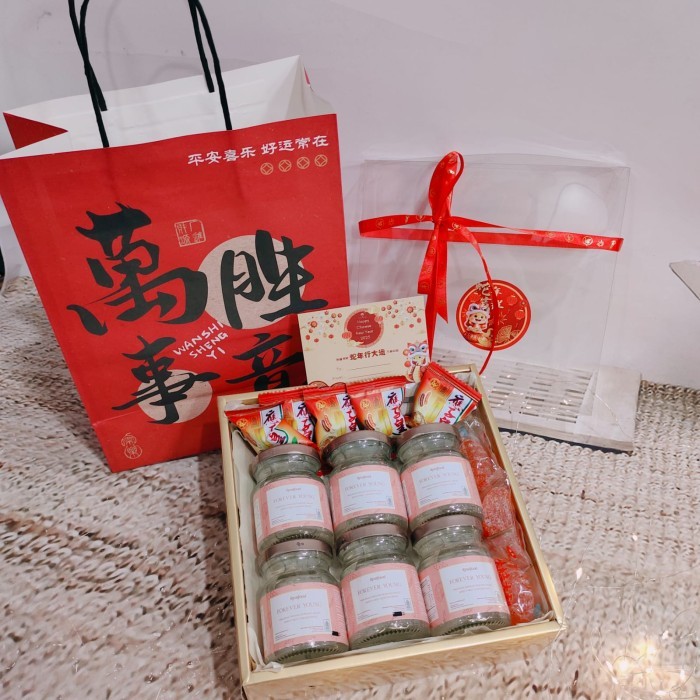 

[New]Promo Hampers Imlek FUGUI GIFT 6JAR REALFOOD PREMIUM Minuman Walet GB110 - 6JAR FORYOUNG