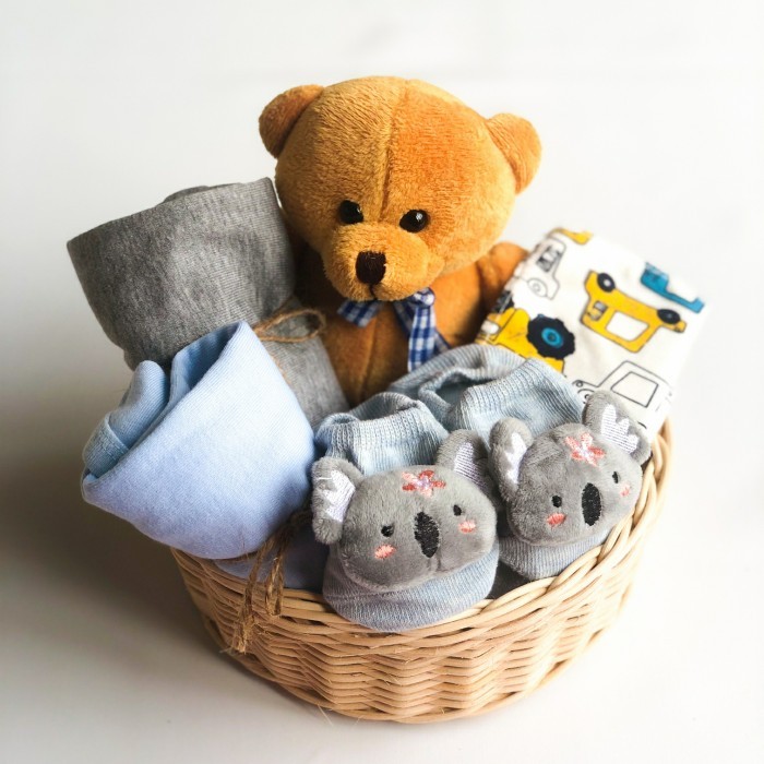 

[New]Promo Hampers Anak Bayi | Hampers Anak | Hampers Baby | Kado Lahiran boneka - BROWN