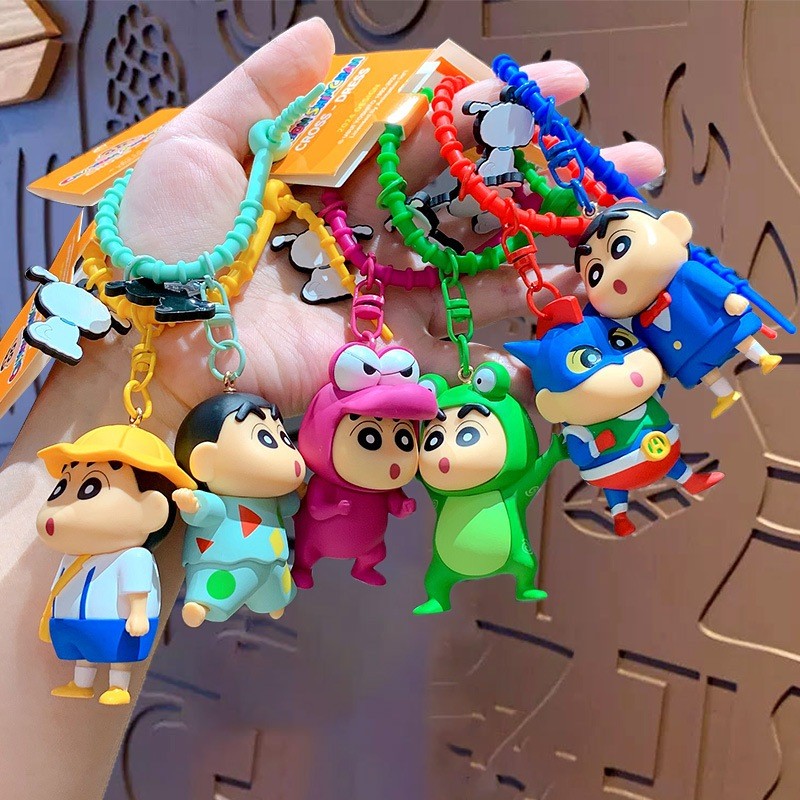 [Ready]Gantungan Kunci Sinchan / Shinchan / Crayon Shin Chan / Doraemon / Dorami / Line Friends Brow